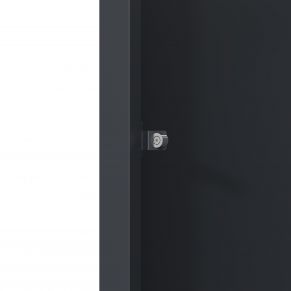 Trivietė šiukšlių konteinerio pastogė su pedalu MIKKO