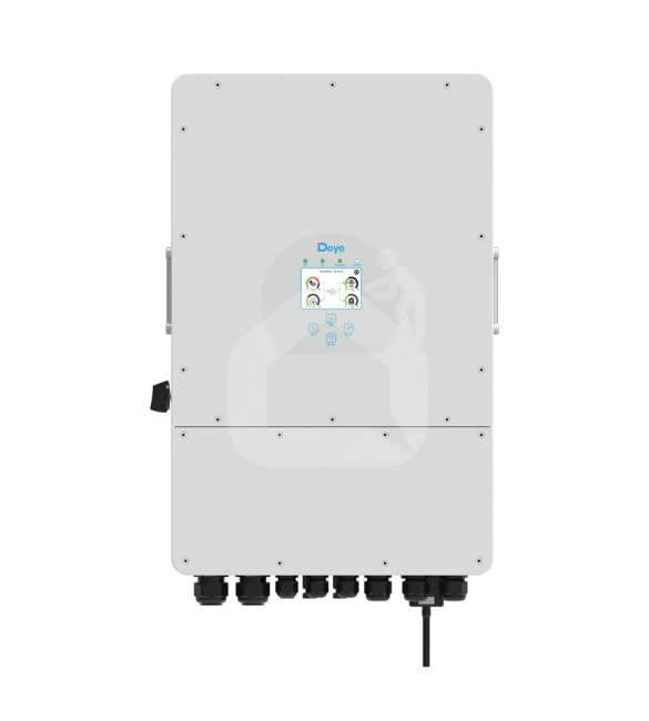 Deye hibridinis inverteris, 8000 W, trifazis, LV