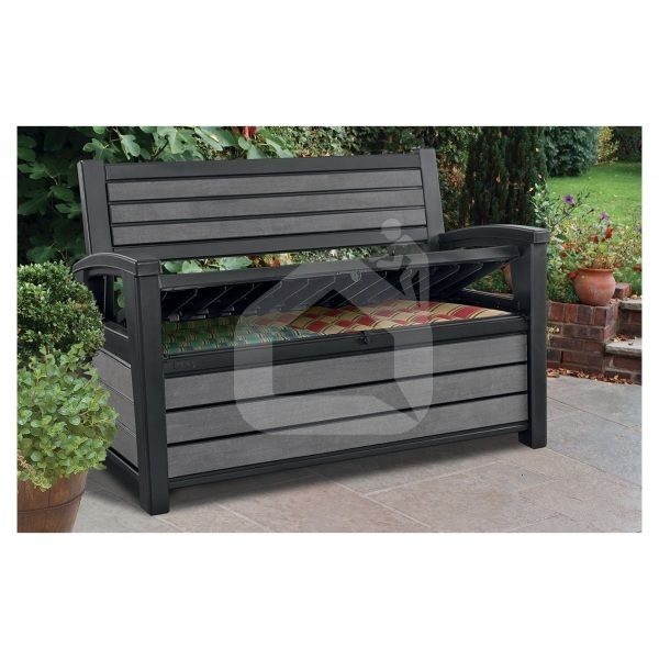 Suoliukas-daiktadėžė HUDSON STORAGE BENCH, 277 L