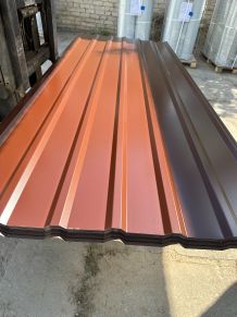 Trapecinis profilis T-18 PLUS RAL8017, Gloss