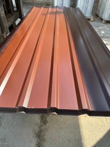 Trapecinis profilis T-18 PLUS RAL8017, Gloss