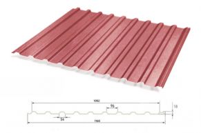 Trapecinis profilis T-18 RAL3009, Matt