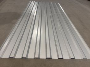 Trapecinis profilis T-18 RAL9006, 0,25 mm, Gloss