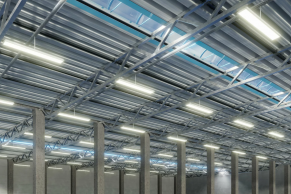 Konstrukciju trapecveida profils T200