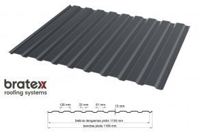 Trapecinis profilis T-14W (fasadinis)