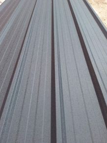 Trapecinis profilis T-25 RAL8019, 0,42 mm, Matt