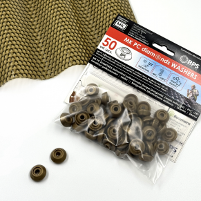 Tarpinės varžtams MK PC DIAMONDS (įv. spalvos)