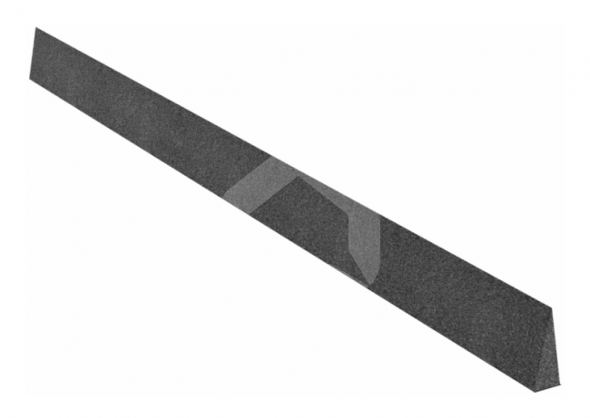 Trikampė tarpinė WEDGE iš poliuretano, 60x30 mm, 1 b.m.