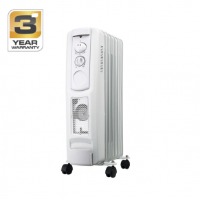 Tepalinis šildytuvas Standart OR15F-9, 2 kW, su ventiliatoriumi