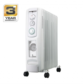 Tepalinis šildytuvas Standart OR15TF-11A, 2,5 kW, su ventiliatoriumi