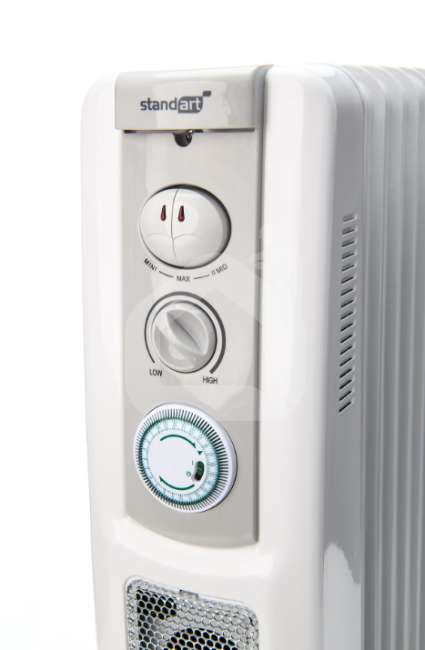 Tepalinis šildytuvas Standart OR15TF-11A, 2,5 kW, su ventiliatoriumi
