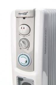 Tepalinis šildytuvas Standart OR15TF-11A, 2,5 kW, su ventiliatoriumi