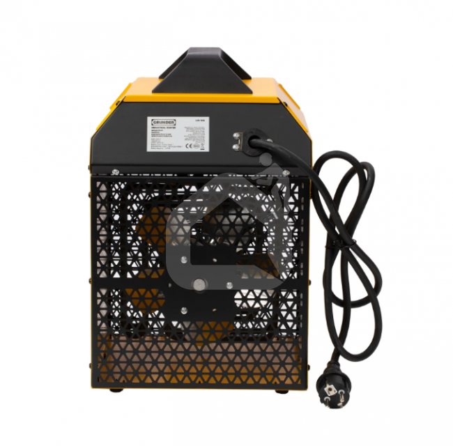 Termoventiliatorius Grunder LIH-10A, 3 kW