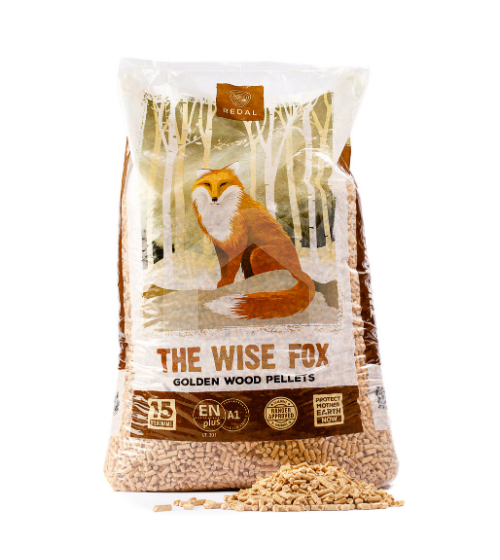 Medienos granulės The Wise fox, 6 mm, 70 vnt. – 1050 kg, (privatiems asmenims)
