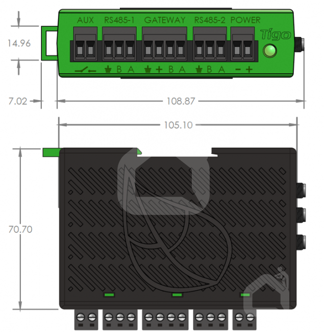 Optimizatorių maršrutizatoriaus komplektas (CCA Kit), Tigo