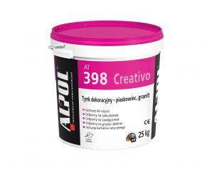 Dekoratyvinis tinkas, Alpol Creativo, granitinis, 25kg. (AT398)
