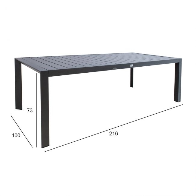 Lauko stalas TOMSON 216x100x73 cm