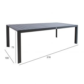 Lauko stalas TOMSON 216x100x73 cm