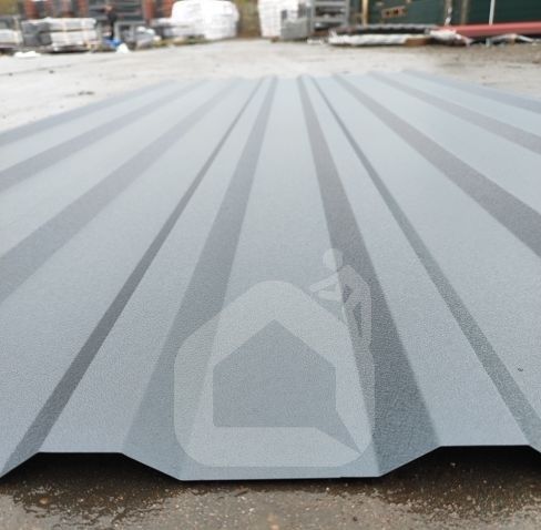 Trapecinis profilis T-18 RAL7016, 0,40 mm, Matt