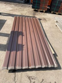 Trapecinis profilis T-18W (fasadinis) RAL8017