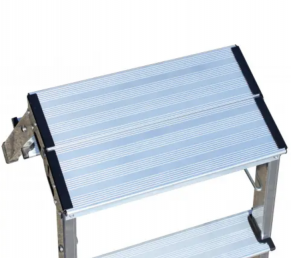 KRAUSE aliuminės dvipusės kopėčios TREPPY (2x2 pakopų) 130020