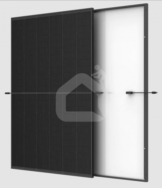 Trina S+ 455Wp 1762x1134x30 mm, DUAL GLASS, FULL BLACK