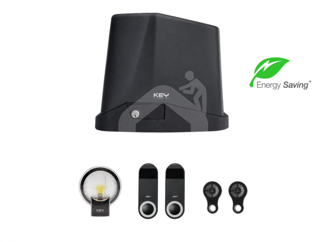 Automatika KEY TURBOS 600 DARK, stumdomiems vartams