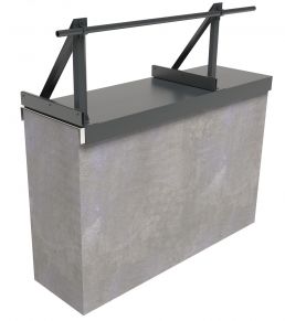 Apsauginė stogo tvorelė (įv. pasirinkimai)