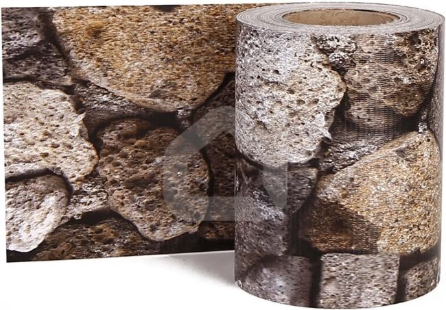 Segmentinės tvoros juosta Bimsstein 190 mm x 35 m + 28 vnt. laikiklių, 450 g/m²