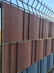Tvoros juosta Rattan 190 mm x 2,55 m + 2 vnt. laikiklių (10 komplektų), 830 g/m²