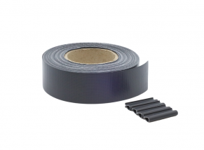 Tvoros segmento juosta 47,5 mm x 35 m + 20 vnt. laikiklių (450 g/m²), PVC