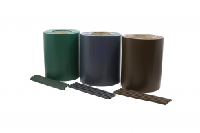 Tvoros segmento juosta 190mmx35m + 20vnt laikiklių (450g/m²), PVC