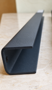 U polisado profilis 25x25x25x1500 mm