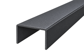 U polisado profilis 25x25x25x1500 mm
