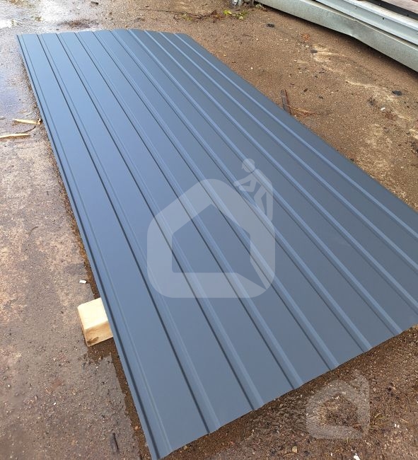 Trapecinis profilis T-8 RAL7016, Ultramatt