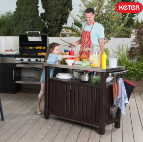 Stalas griliui UNITY XL, 207 L