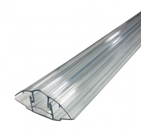 Universalus sujungimo profilis Isik Click, 4-10 mm, plastikinis, skaidrus