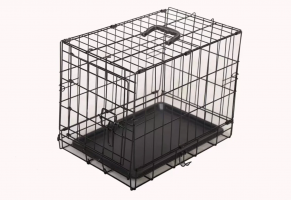 Šuns narvas 60x43x48 cm, sulankstomas