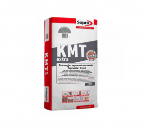 Dekoratyvinis mūro ir rievėjimo mišinys Sopro KMT Extra, 25 kg (įv. spalvos)