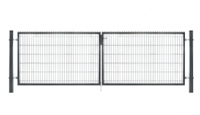 Vartai, 3D segmento užpildu, dvivėriai, 4000x1230 mm