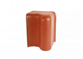 Eternit vienšlaičio stogo kraigo užbaigimas, dešinė