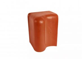 Eternit viena slīpuma jumta kores nobeigums, kreisais