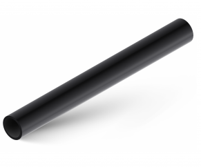 Vamzdis sniego užtvarai TUBE su dangteliu, 1,6 mm, 2000 mm