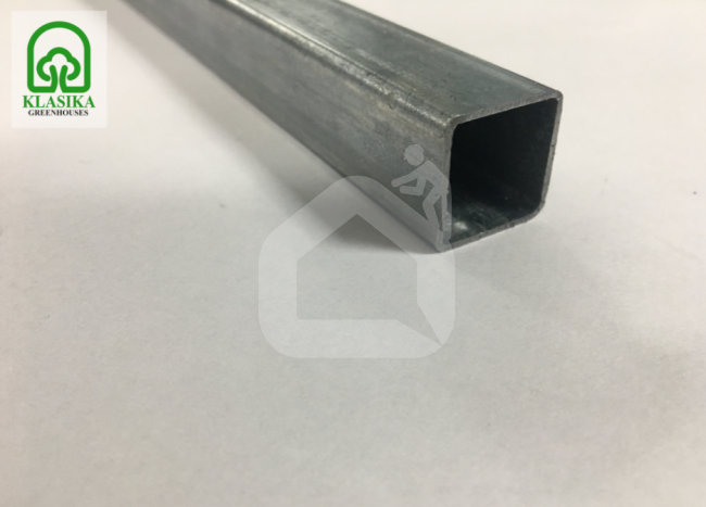 Vamzdelis 20x20x1 mm, cinkuotas