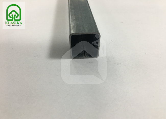 Vamzdelis 20x20x1 mm, cinkuotas