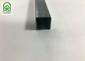 Vamzdelis 20x20x1 mm, cinkuotas