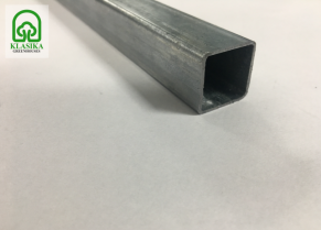 Vamzdelis 20x20x1 mm, cinkuotas