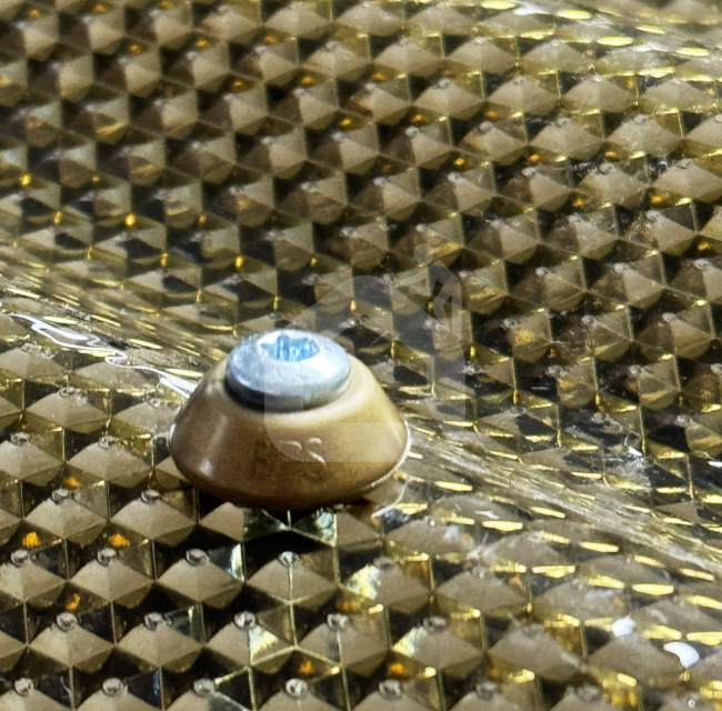 Tvirtinimo varžtai į medį su tarpine MK PC DIAMONDS, M5x50 mm