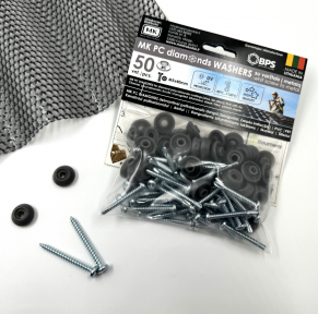 Tvirtinimo varžtai į metalą su tarpine MK PC DIAMONDS, M5x40 mm