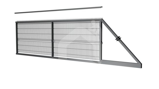 Stumdomi vartai STANDART, 4000x1530 mm